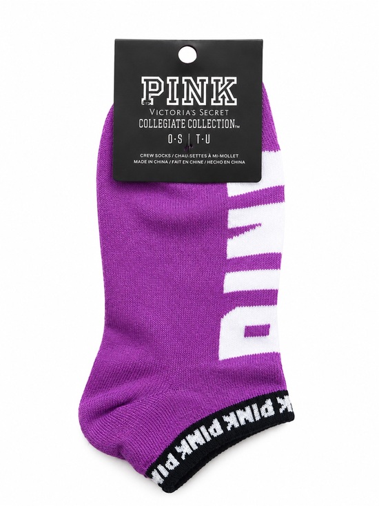 PINK Victoria's Secret Accessories - PINK Victoria’s Secret Collegiate Crew Socks Mint Green NWT